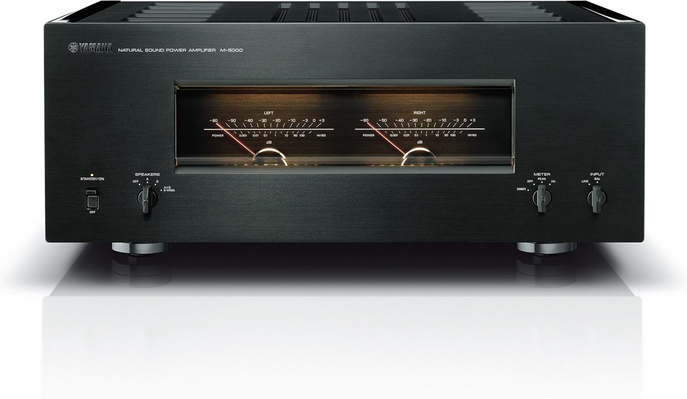M-5000 Vollverstärker Stereo piano black