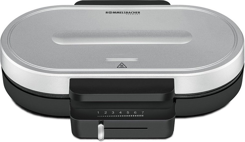 WA 1250 Waffelautomat schwarz/silber