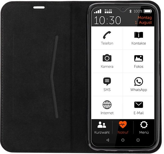 GS5 senior Smartphone dark titanium grey