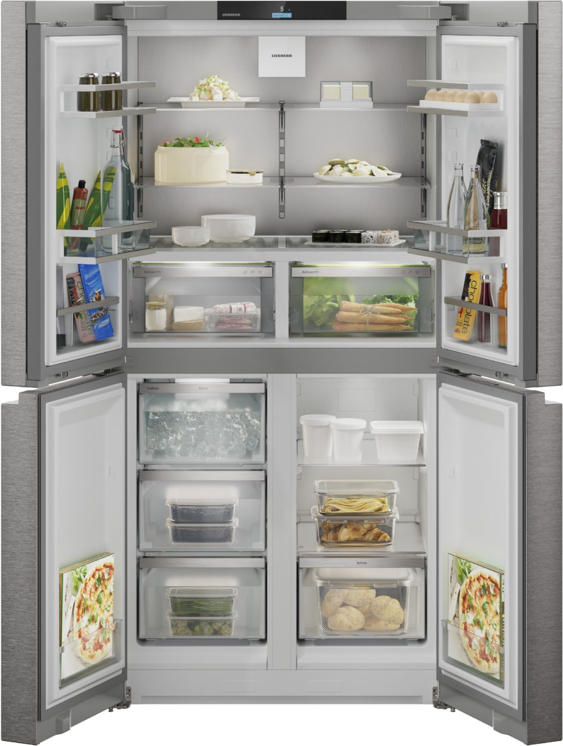 MBsddi 9024-20 French Door smartsteel/silver