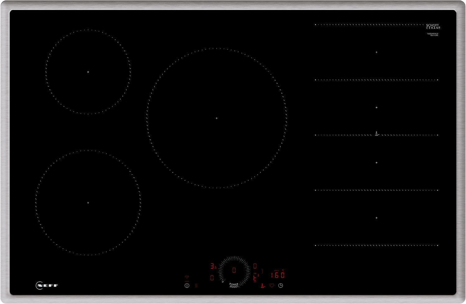 T68SHV4L0 Autark-Induktionskochfeld schwarz