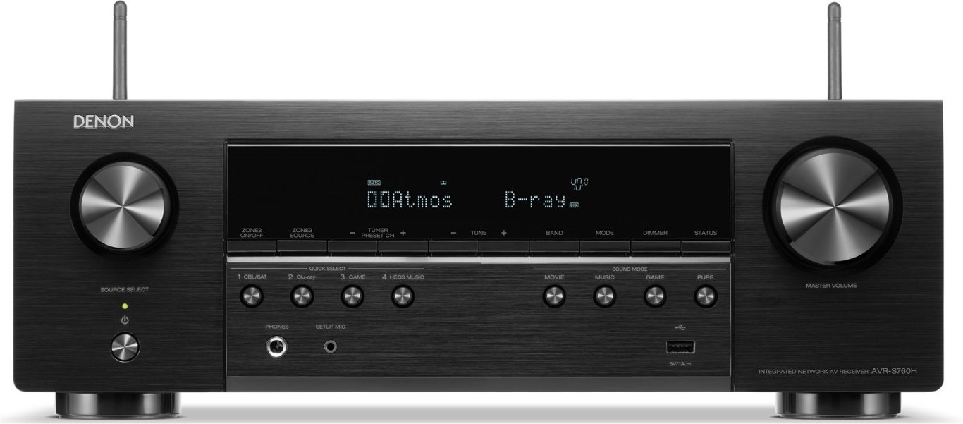 AVR-S760H Klang Effekt Receiver schwarz