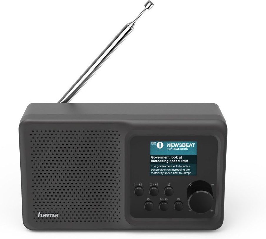 DR5BT Kofferradio schwarz