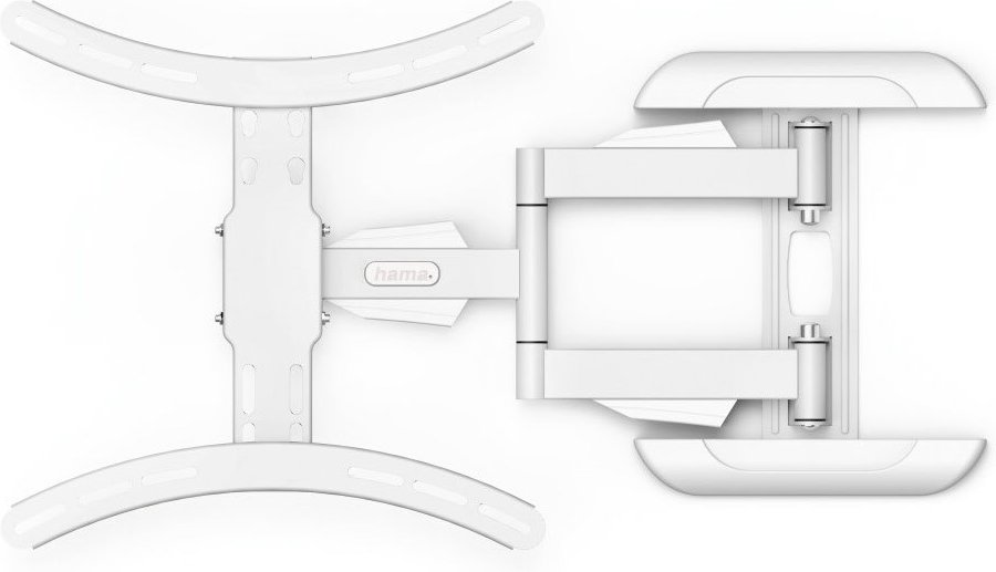 TV-Wandhalterung Fullmotion (65") 3 Sterne weiß