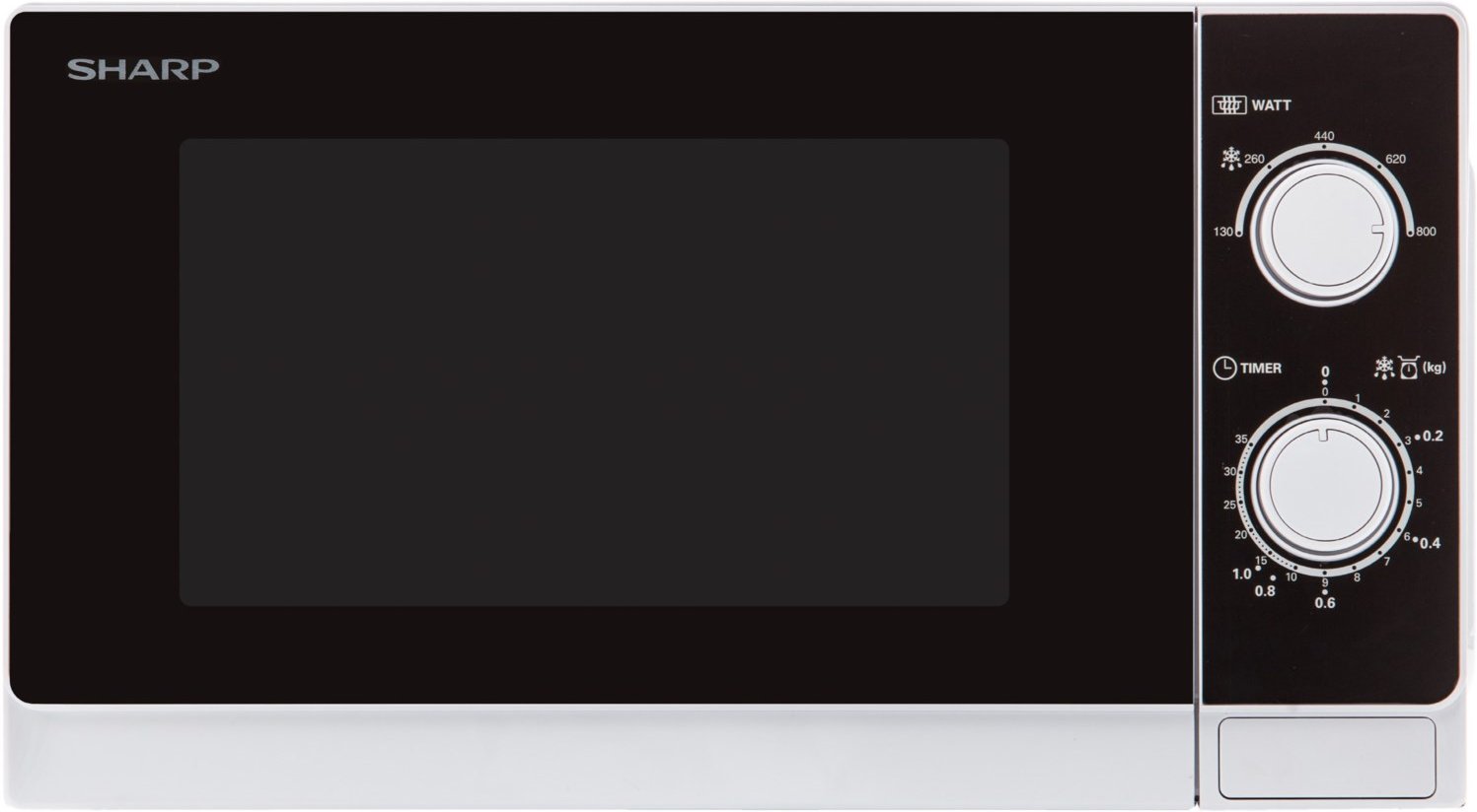 R 200 WW Solo-Mikrowelle weiß