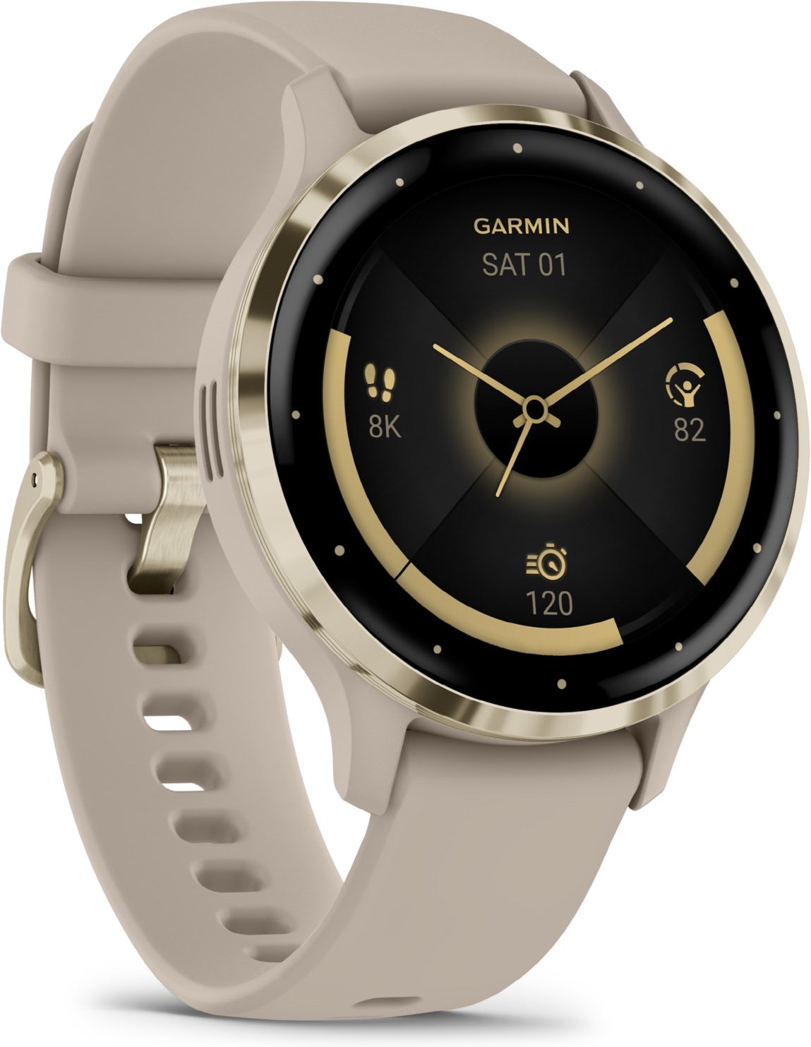 Venu® 3S Smartwatch french gray/softgold