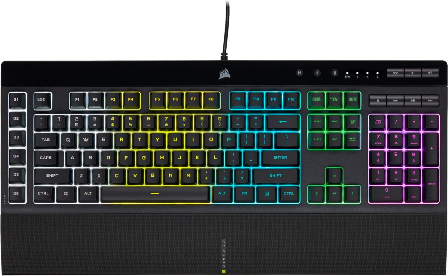 K55 RGB Pro (DE) Gaming Tastatur schwarz