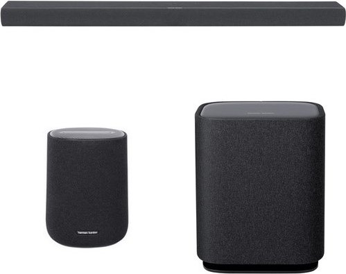 Enchant 1100 Soundbar Set inkl. Enchant Sub 2 Subwoofer + 2x Enchant Surround schwarz
