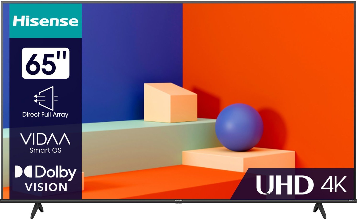 65A6K 164 cm (65") LCD-TV mit Full Array LED-Technik