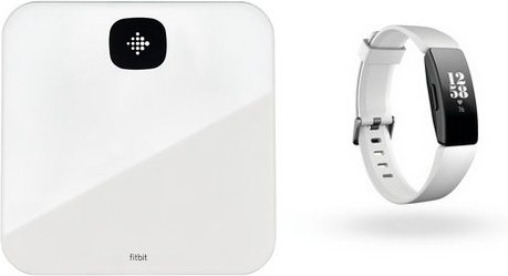 Aria Air Bundle Inspire HR FB203WTBNDL-DH Bluetooth Personenwaage weiß