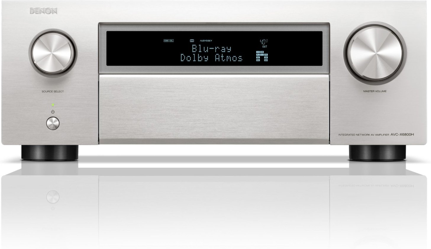 AVC-X6800H Klang-Effekt Verstärker silber