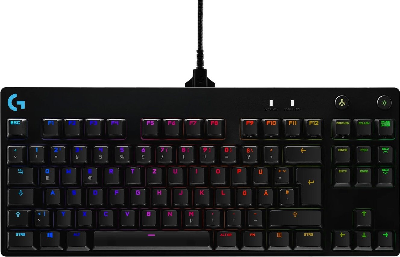 PRO Clicky (DE) Gaming Tastatur schwarz
