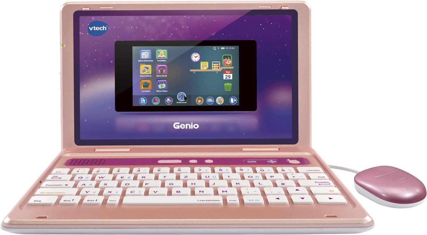Genio Lernlaptop pink