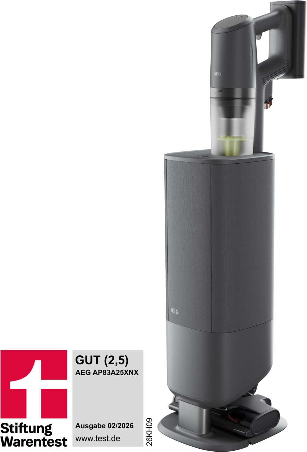 Thumbnail - AP83A25XNX Akku-Stielstaubsauger dunkelgrau