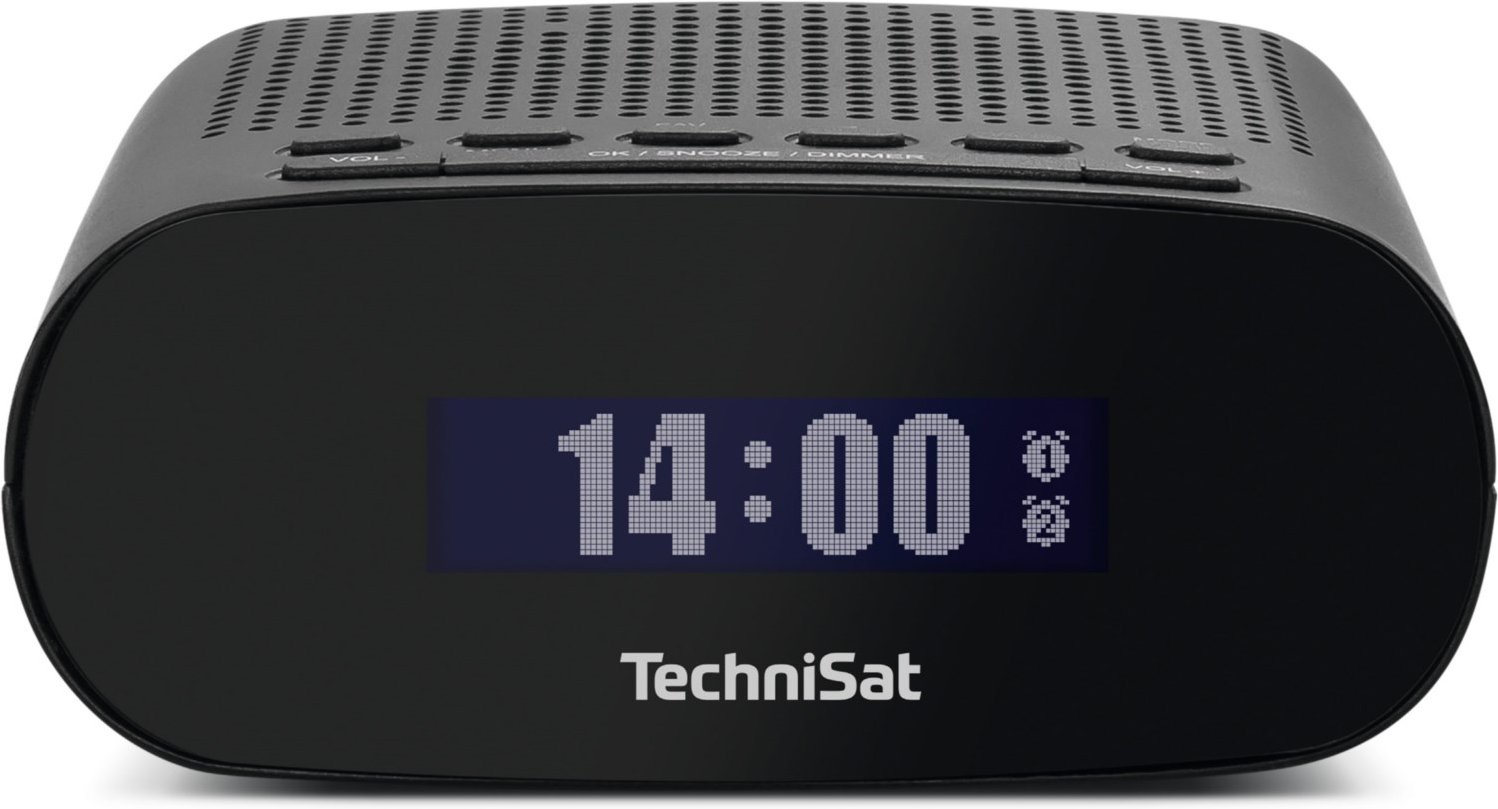 TechniRadio 50 DAB/DAB+ Uhrenradio schwarz