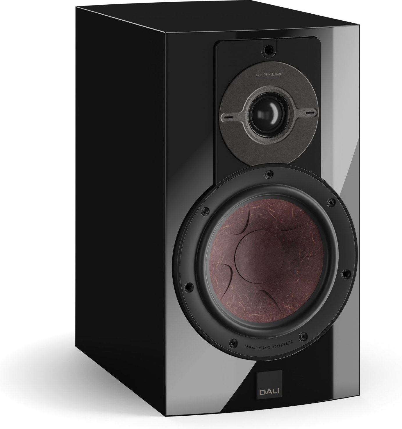 Rubikore 2 /Stück Klein-/Regallautsprecher hochglanz schwarz