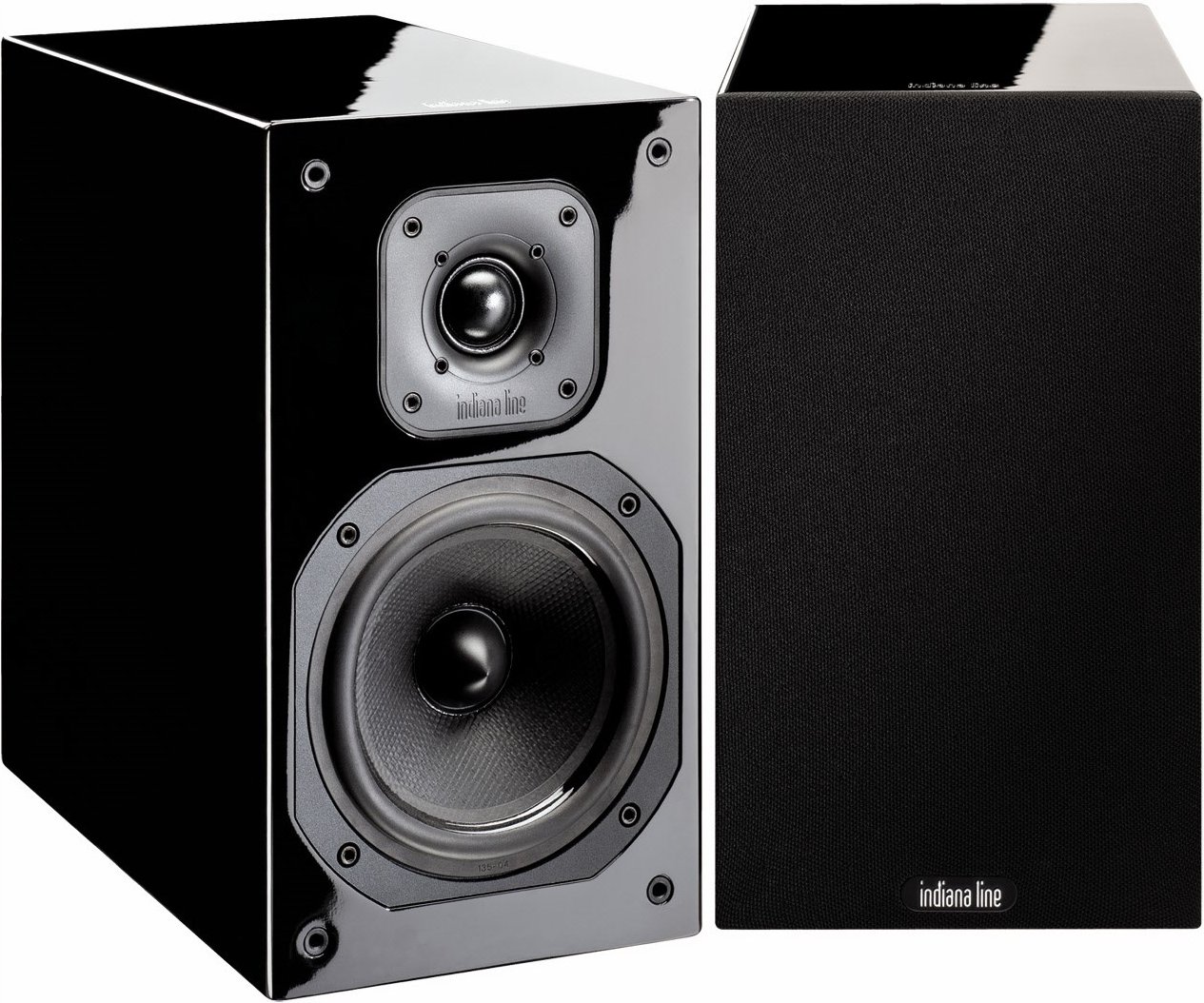 Diva 252 /Stück Klein-/Regallautsprecher hochglanz schwarz