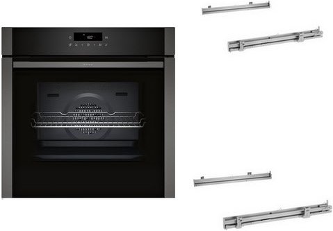 BMK320EAP Einbaubackofen bestehend aus B6ACJ7AG3+Z1608BX0+Z1608BX0 graphit