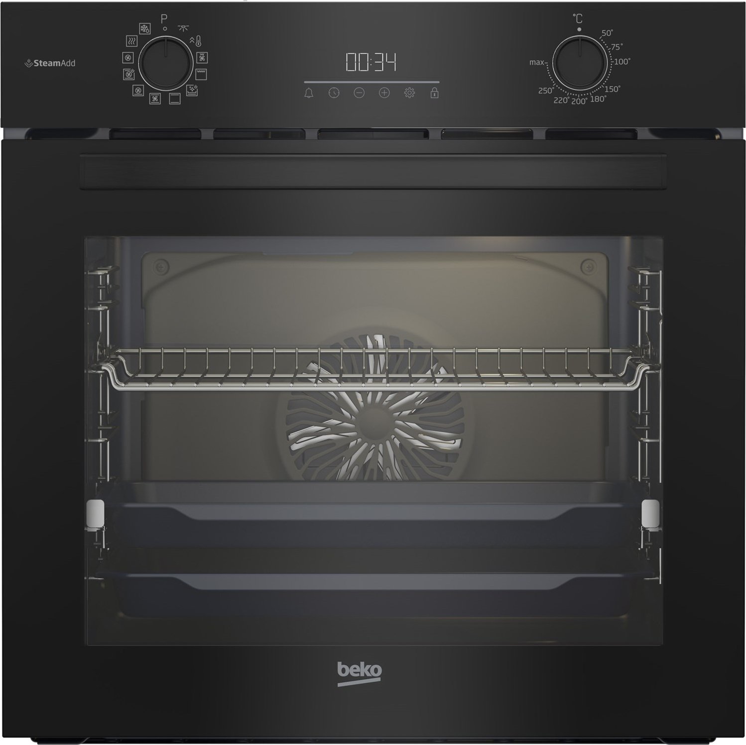 BBIS17300BCS Einbaubackofen schwarz