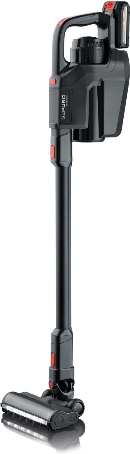 SEPURO PRO HV 7187 Akku-Stielsauger anthrazit/rot