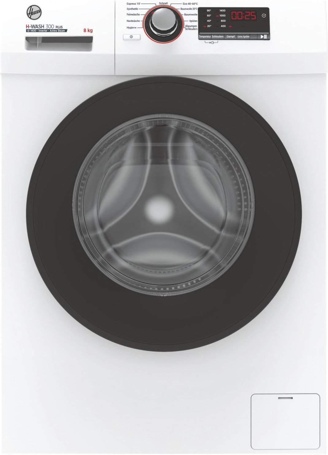 RH3W 48HMCB-84 Stand-Waschmaschine-Frontlader weiß, 8 kg, 1400 U/min, 74 dBA