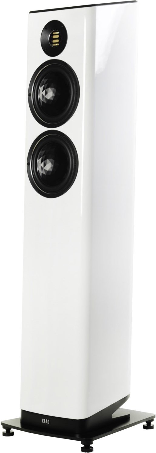 Vela FS 408 /Stück Stand-Lautsprecher hochglanz weiß lack