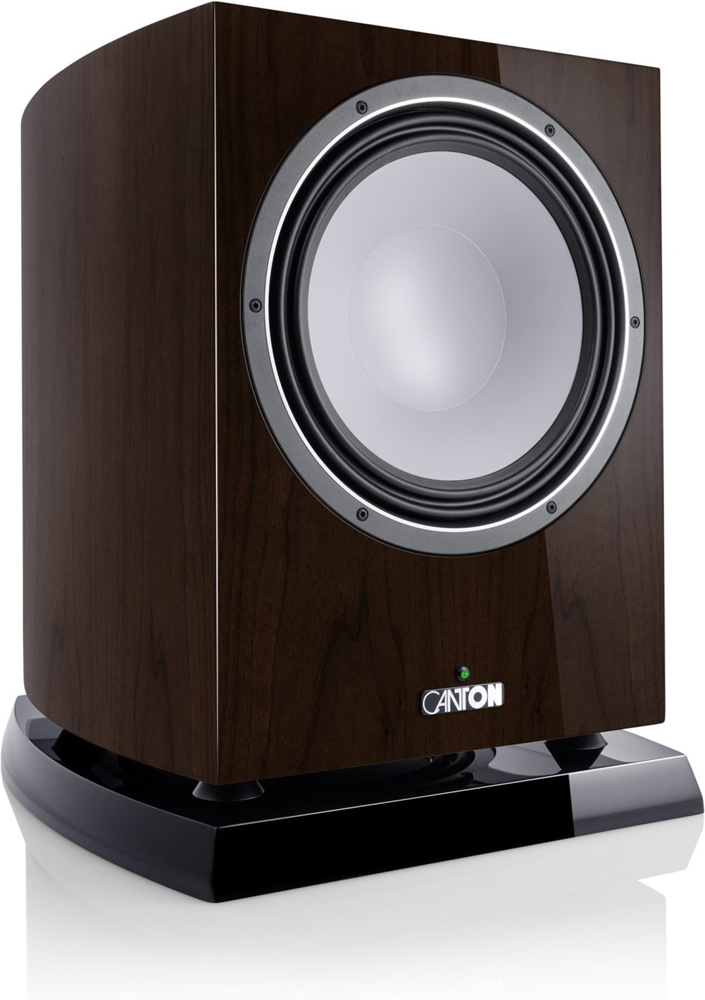 Vento Sub 12 Aktiv-Subwoofer hochglanz nussbaum dunkel