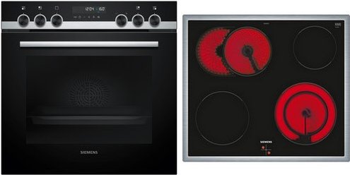 PQ521KA11 Herdset HE578GBS3 + EA64RGNA1E edelstahl