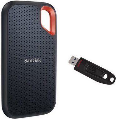 Extreme Portable SSD V2 (2TB) Externe SSD inkl. Ultra USB 3.0 (128GB)