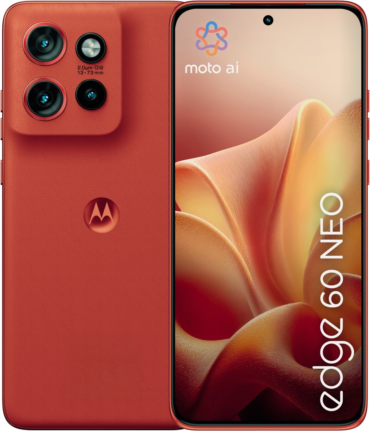 edge 60 neo Smartphone PANTONE poinciana