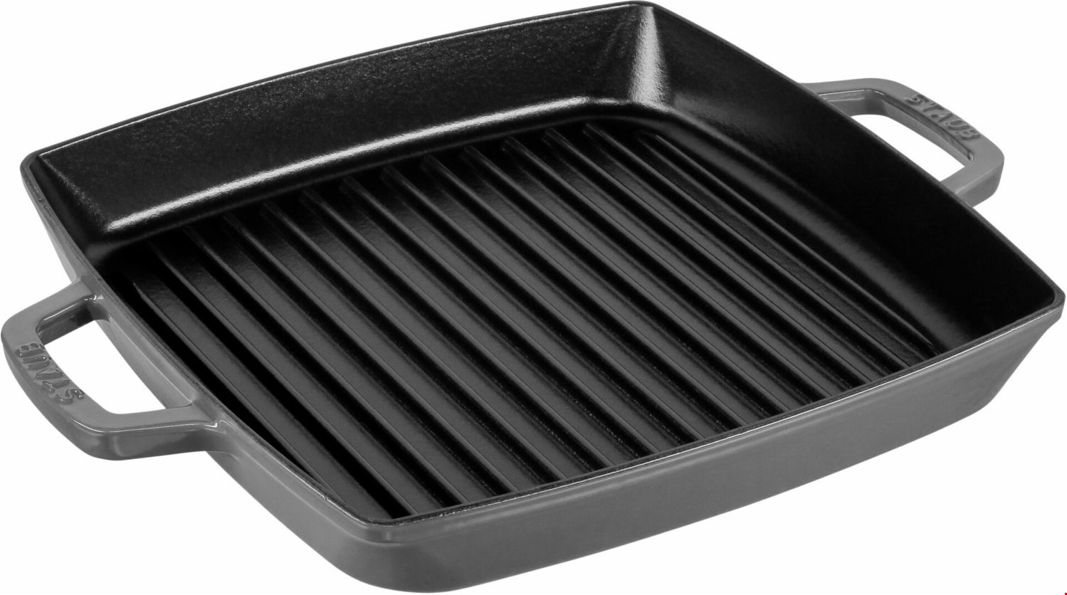 Grillpfanne Quadratisch (28cm) Graphit-grau