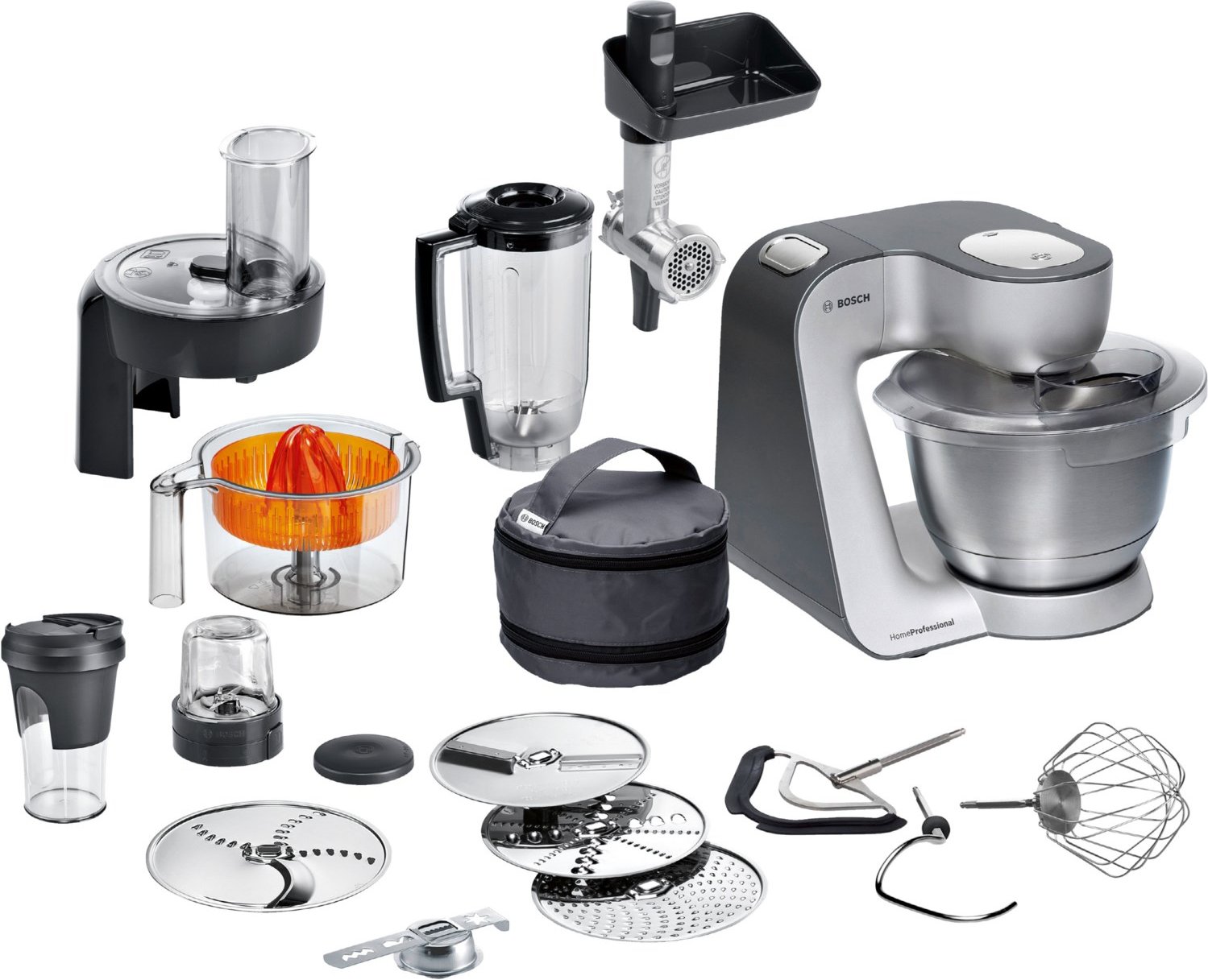 MUM 59 S 81 DE Küchenmaschine silber