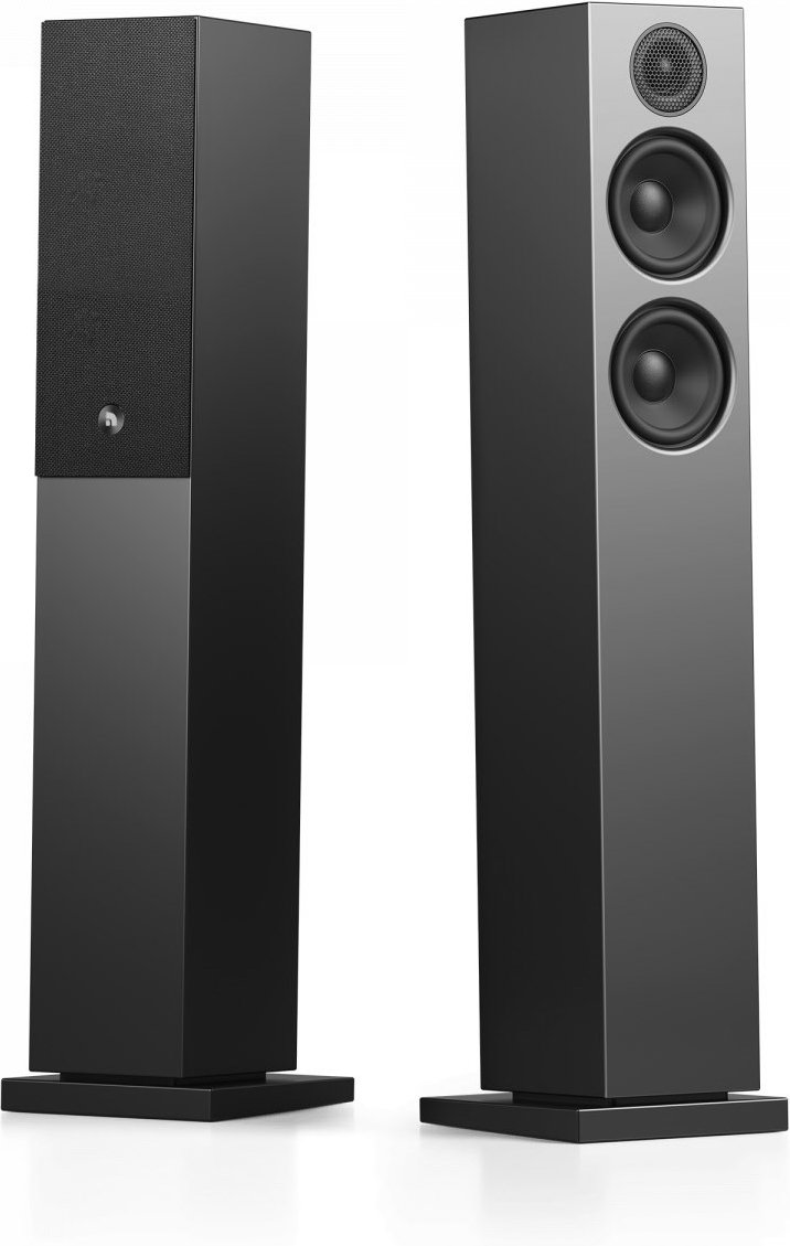 A38 W /Paar Streaming-Lautsprecher schwarz