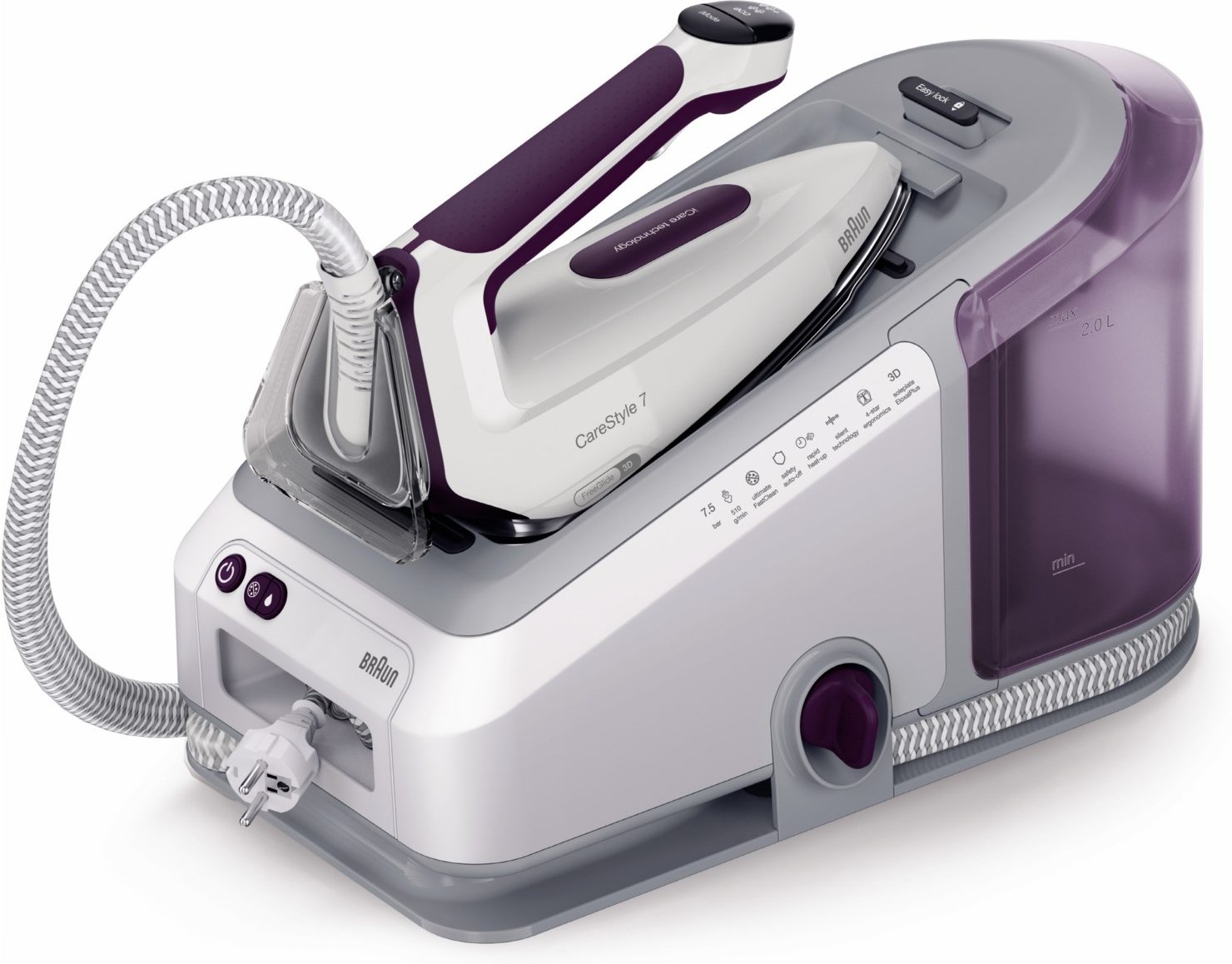 CareStyle 7 IS7266 VI Bügelstation weiß/violett