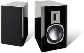 Aurum Galan 9 /Stück Klein-/Regallautsprecher hochglanz schwarz