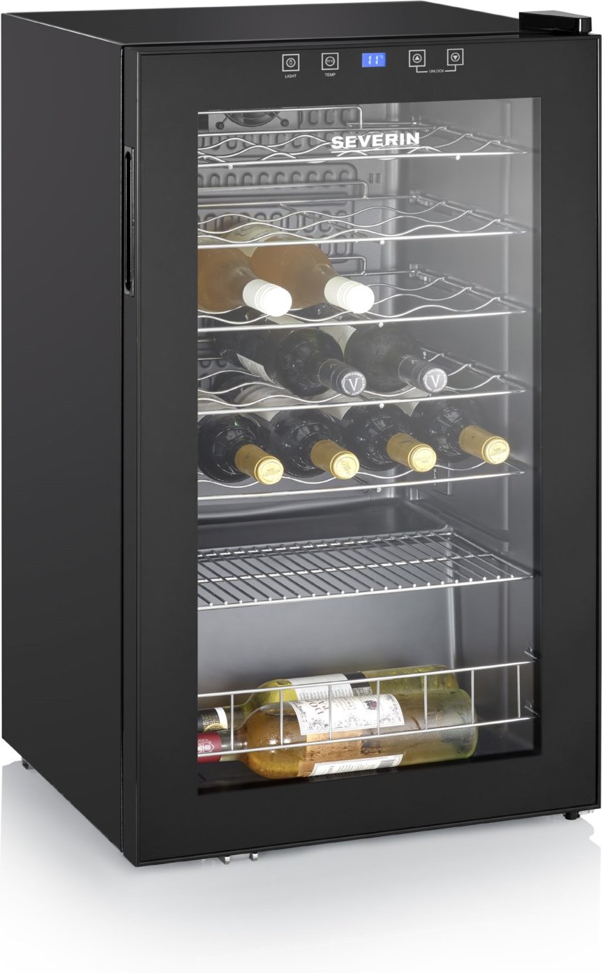 WKS 8908 Weinklimaschrank schwarz