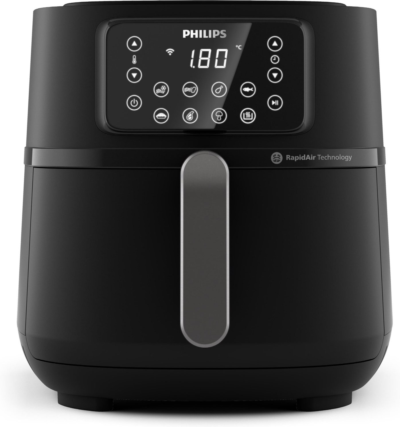HD9285/93 Connected Airfryer XXL Heißluft-Fritteuse schwarz/dunkelsilber