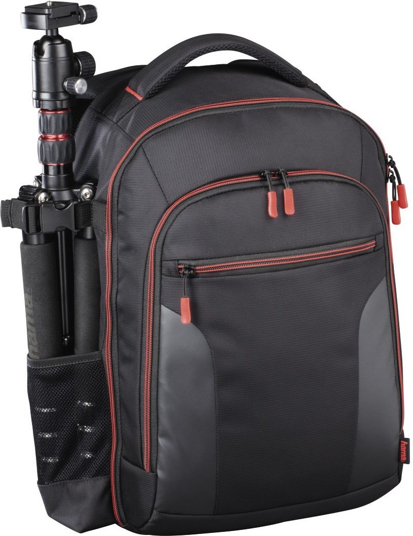 Kamera-Rucksack Miami 190 schwarz/rot