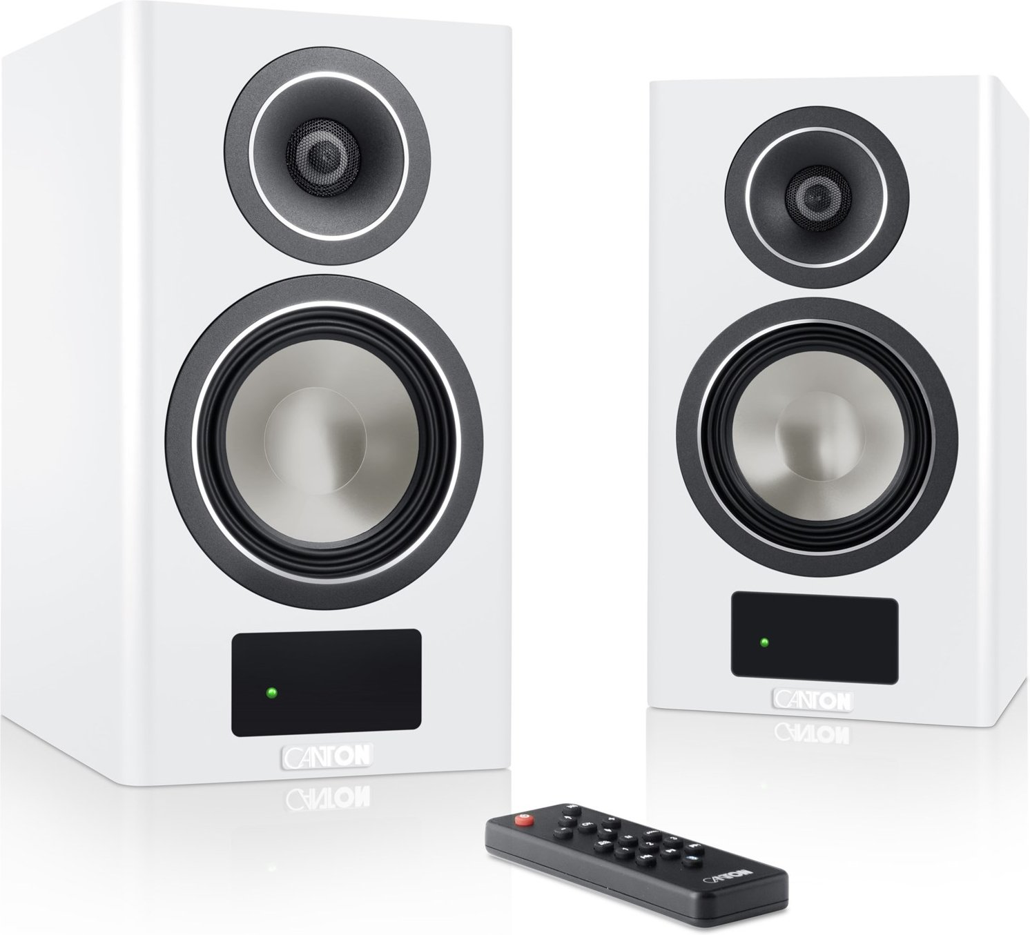 Smart Townus 2 /Paar Regallautsprecher weiß seidenmatt