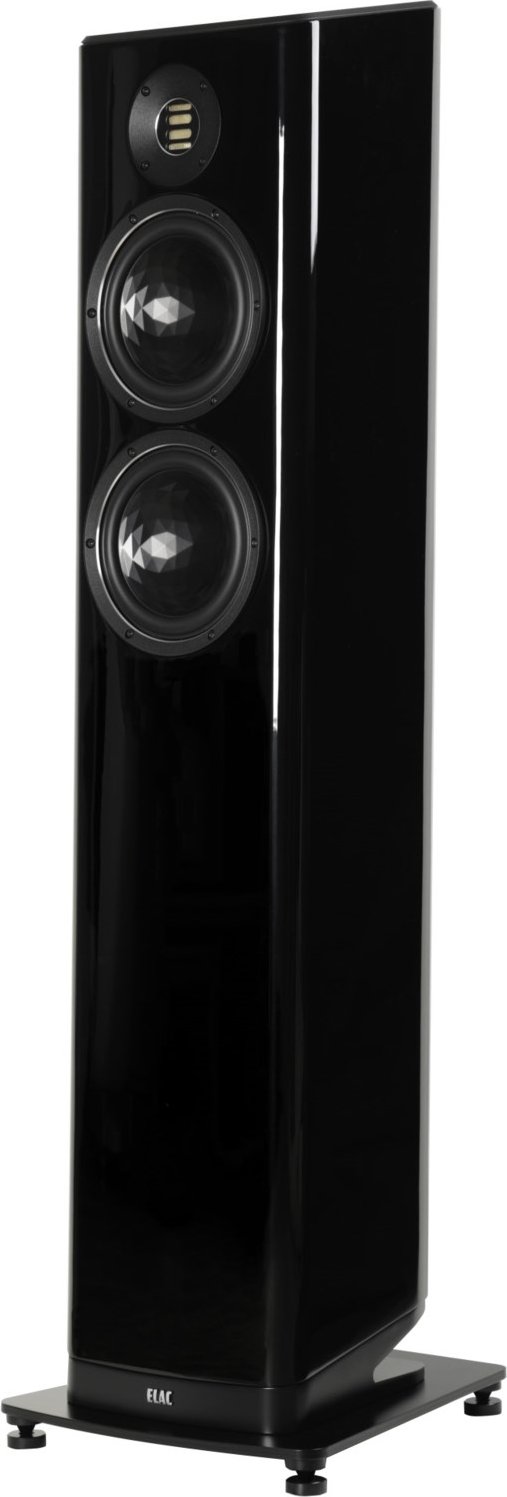 Vela FS 408 /Stück Stand-Lautsprecher hochglanz schwarz lack