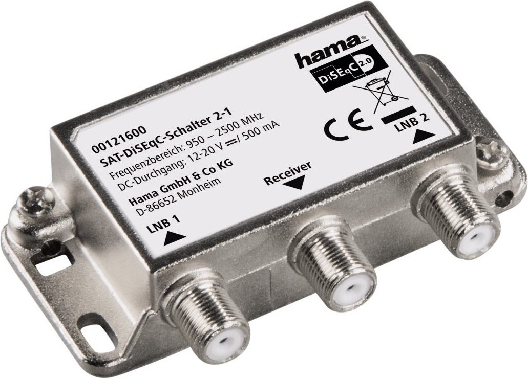 SAT-DiSEqC-Schalter 2-1