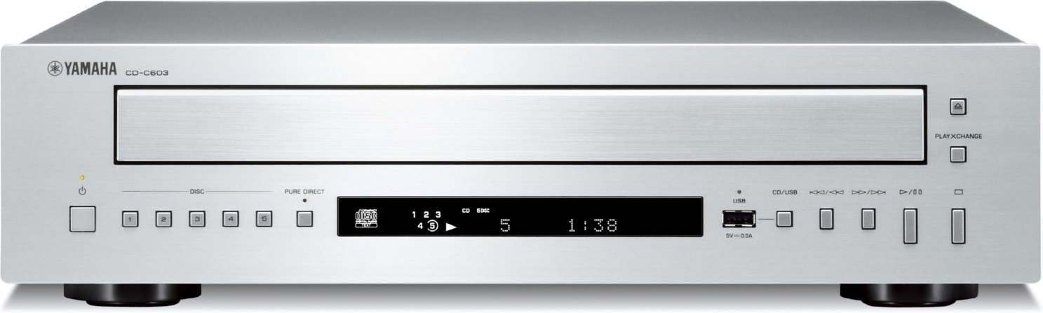 CD-C603 CD-Wechsler silber