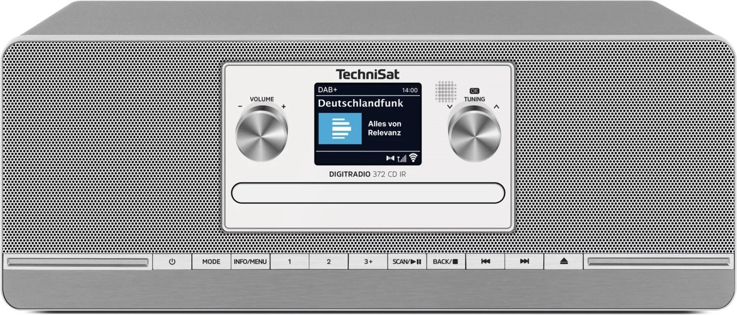 DigitRadio 372 CD IR CD/Radio-System silber