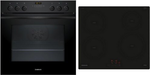 CX51EI04T Herdset mit Induktionskochfeld bestehend aus CH4M61164 + CM731036 schwarz