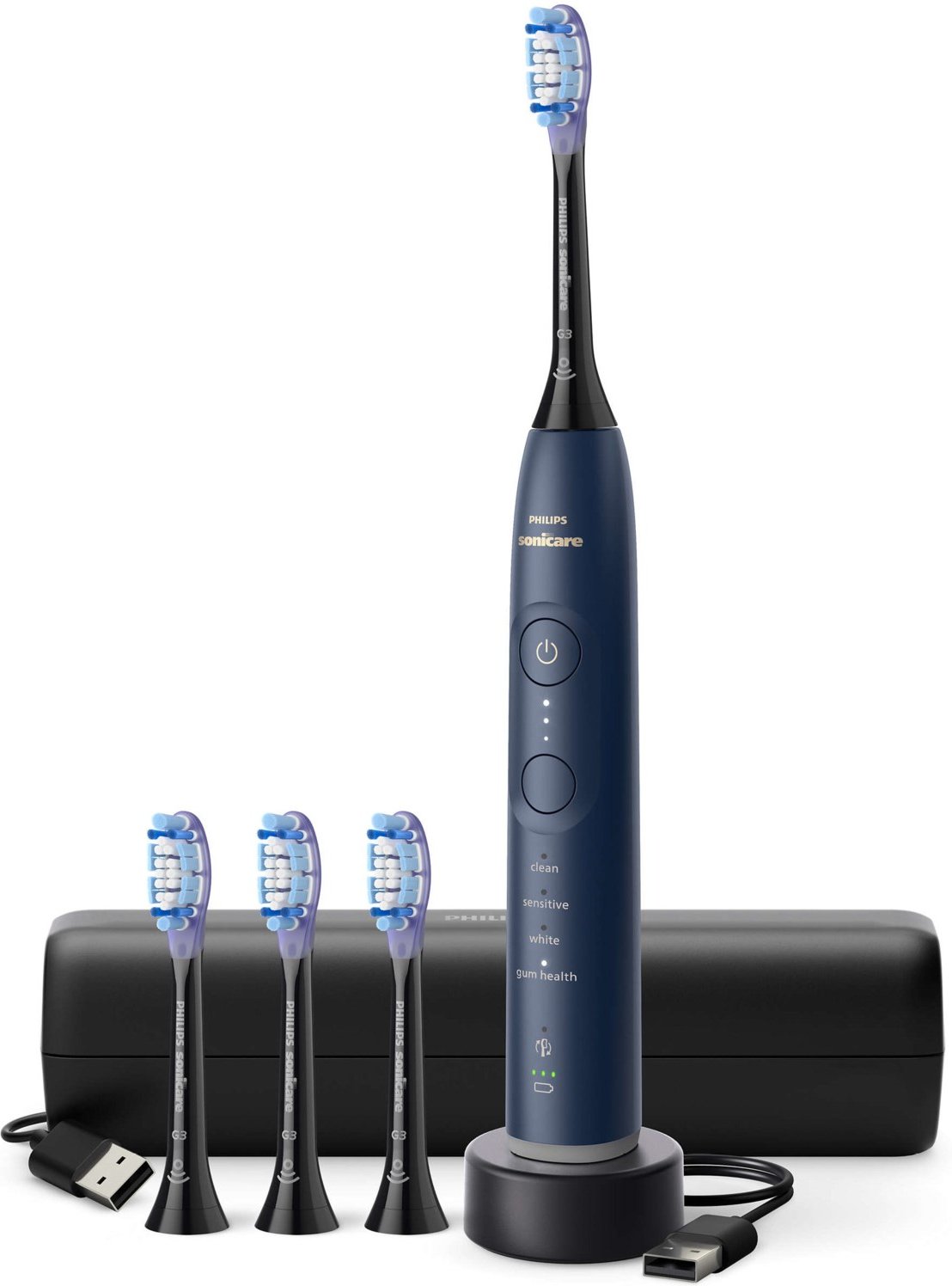 HX7423/08 Sonicare Series 7100 Schallzahnbürste marineblau
