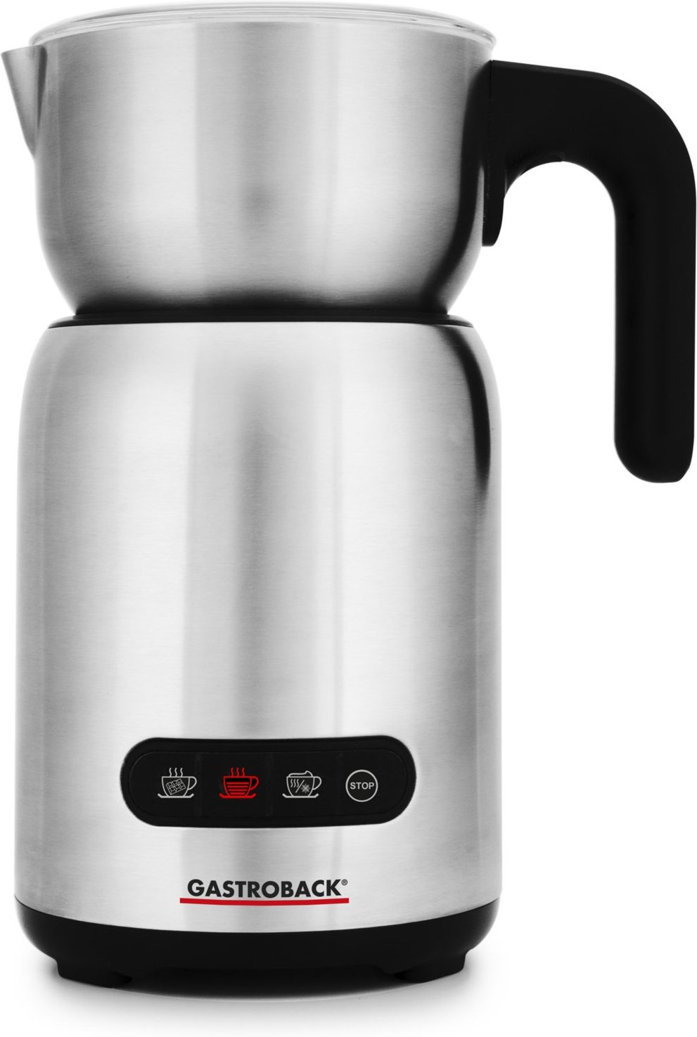 Thumbnail - Design Milk & Chocolate Advanced Milchaufschäumer edelstahl