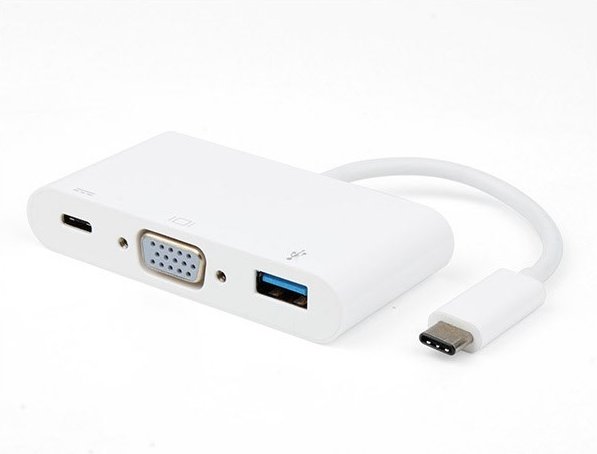 Thumbnail - USB-C Adapter > VGA Ladung, Hub