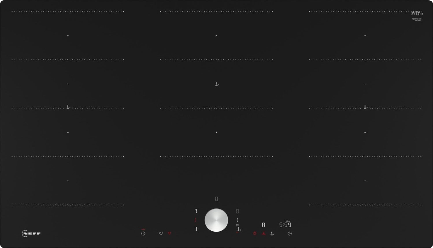 T69PTX4L0 Autark-Induktionskochfeld schwarz
