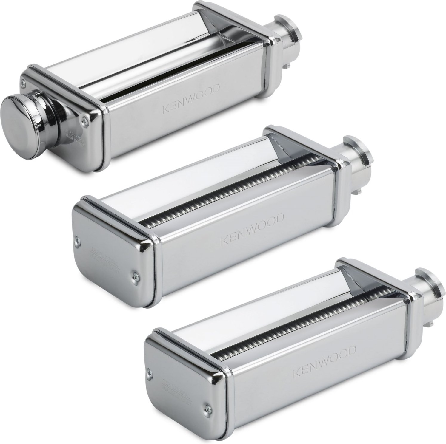 MAX980ME Profi-Pasta-Aufsatz-Set Küchenmaschinen-Zubehör edelstahl