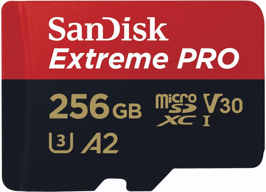 microSDXC Extreme Pro (256GB) Speicherkarte + Adapter